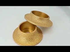 HG-71 Silver Beveling Diamond Profile Grinding Wheel For Ceramic Tile